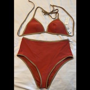 Aerie High Waisted Cheeky Bikini ***NEVER WORN***